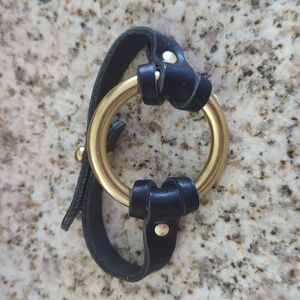 Genuine leather bracelet